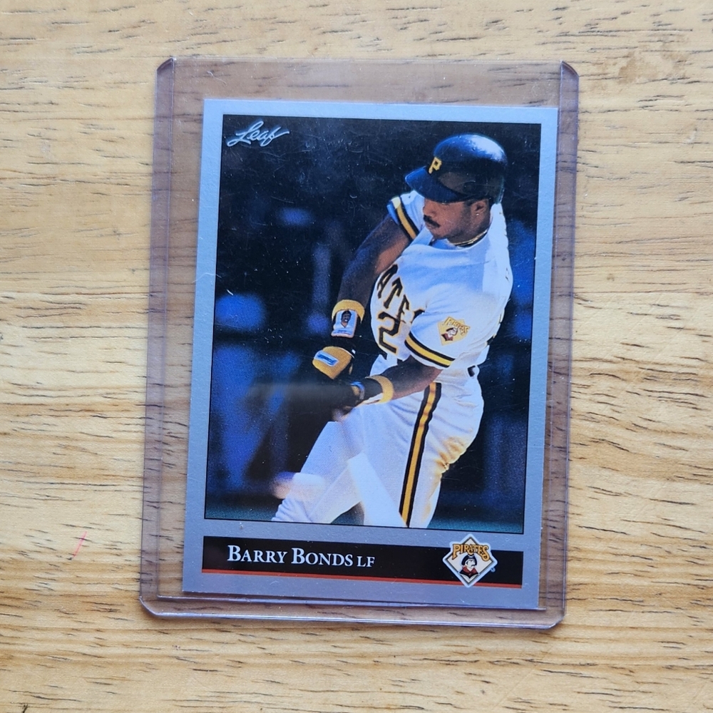 1992 Leaf Inc BARRY BONDS Pittsburgh Pirates Series 2 Silver Edition 275